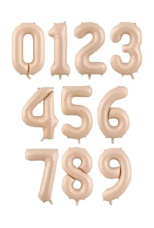 Numeros Beige 32"