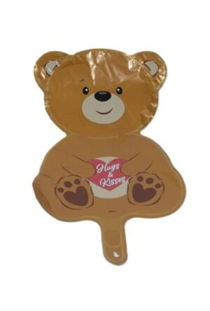 Osito con Corazón Abrazos y Besos