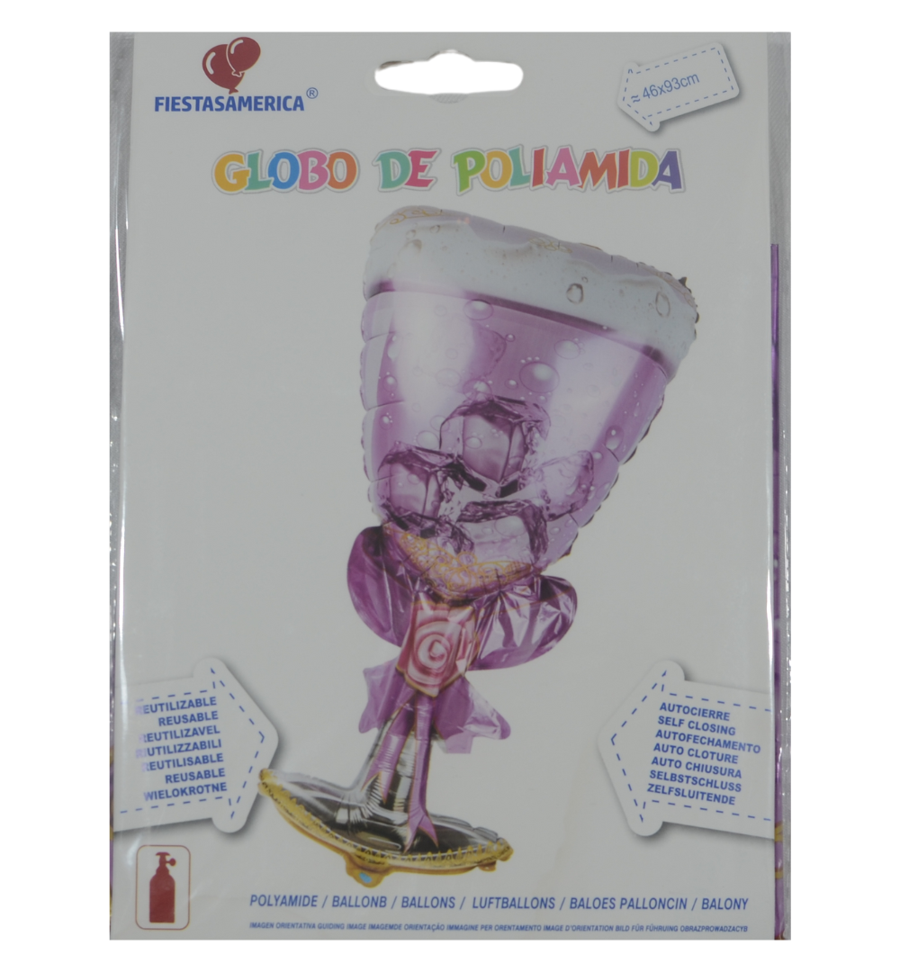 Globo Foil Copia Rosa